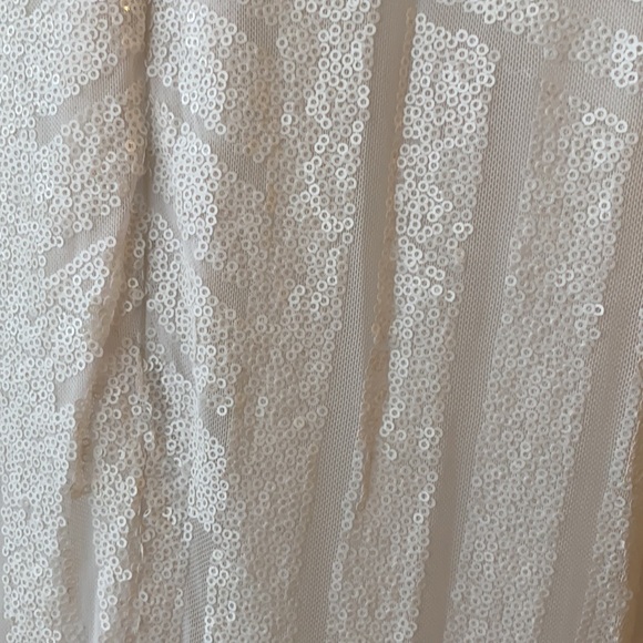 Brand New!!! Geometric Sequin Gown - Picture 4 of 9